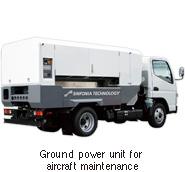 Ground power unit for aircraft maintenance