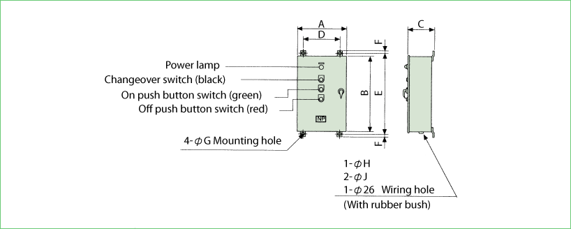 Vibrating Screen:Dimensions/Connection Diagram